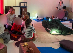 Spectacle participatif par le théâtre de Chatel-Guyon.